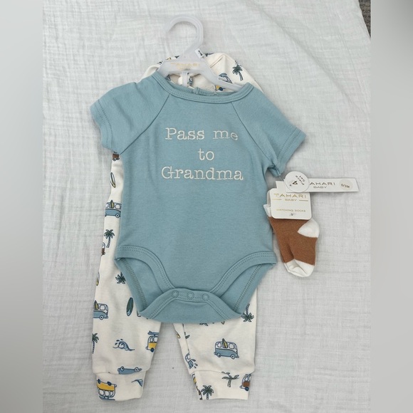 Tahari Other - Tahari Boys 4 Piece Set Baby Boys Surf